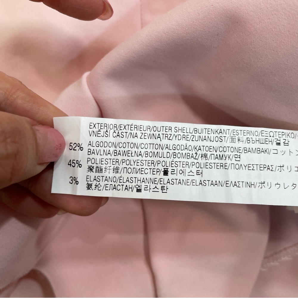 Zara Light Pink High Waist Short - Picture 5 of 6